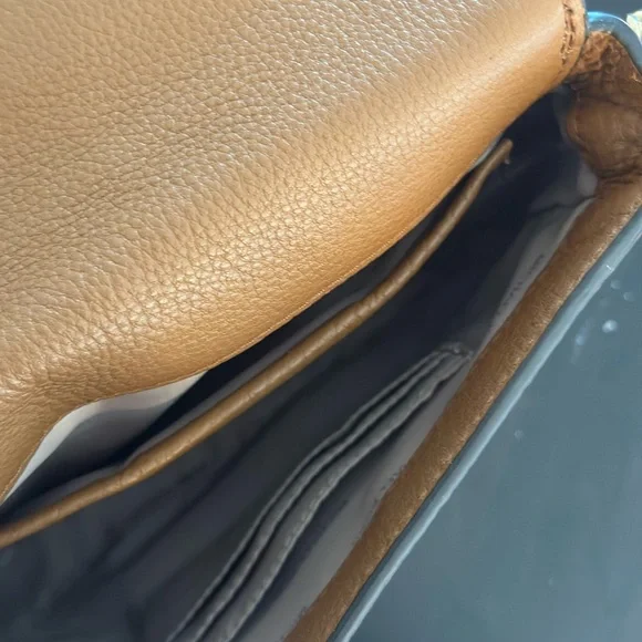 Michael Kors Tan Pebbled Leather Crossbody Bag - Picture 3 of 5